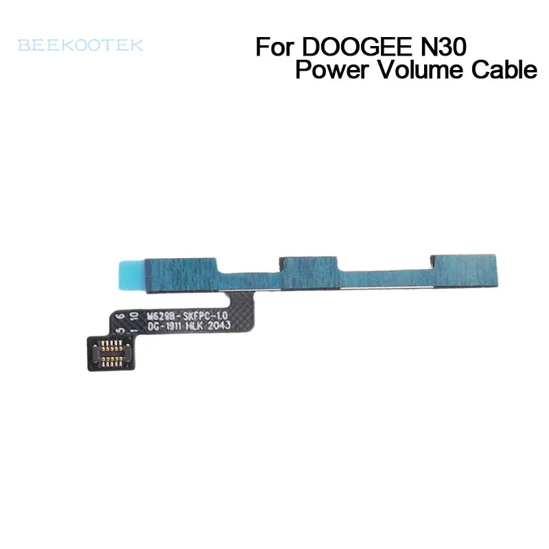 Новинка оригинальная кнопка включения/выключения питания DOOGEE N30 + регулятор