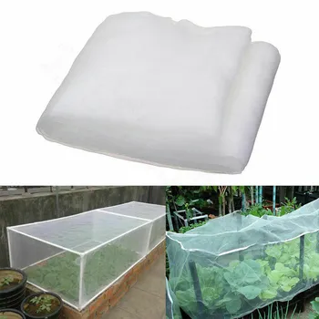 

Anti-Bird Gauze Shed Net 40-Mesh Anti Insect Mosquito Bug Barrier Mesh Netting for Vegetables Fruit Plants Protective Net 8x33ft