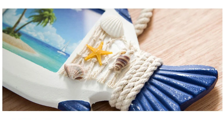 Mediterranean Photo Frame Triple hanging 11