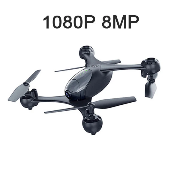 SMRC M6 Дрон 4K 16MP супер четкий карданный двойная камера HD Антенна видео wifi FPV Квадрокоптер следуй за мной Профессиональный Дрон вертолет - Цвет: Black 1080P 8MP