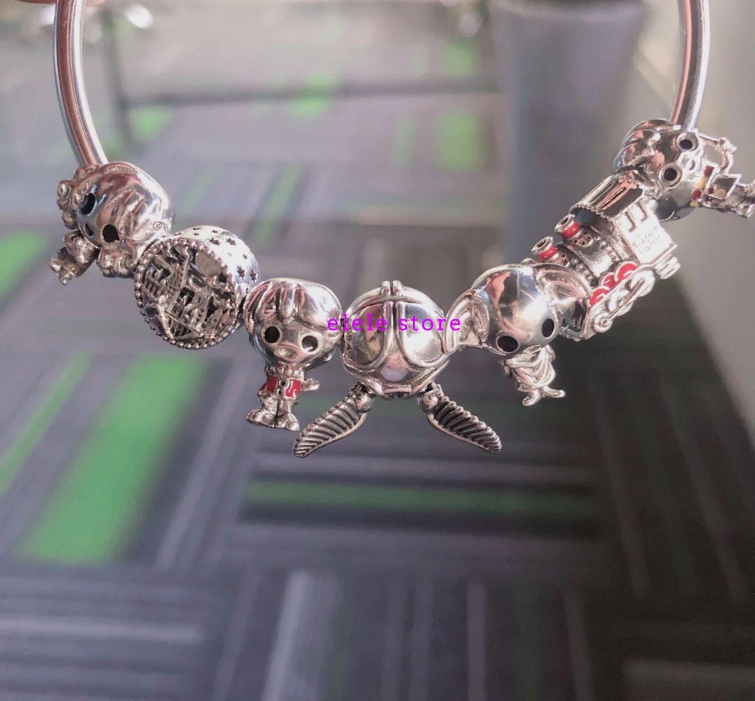 

2020 E4Harry Style Potter 925 Sterling Silver 4 Styles Dobby The House Elf Charm Fit Bracelet Magic School DIY Jewelry Christmas