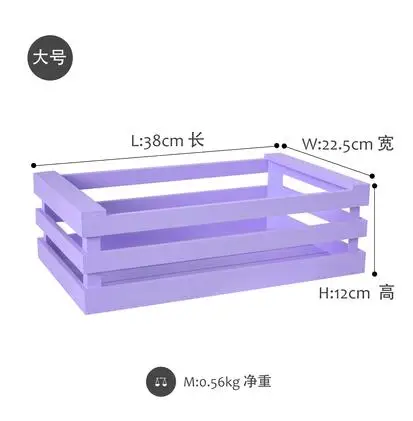 purple L Tobs подставка для торта деревянная стойка для хранения свадебный торт стол поставщик макарун цвет дисплей инструменты украшение дома деревянная рамка - Цвет: purple L