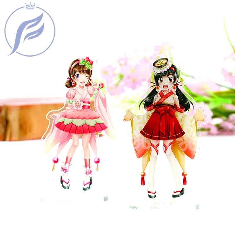 

FANGQINGMAO 7cm Customized Shaped Custom Acrylic Stand Figure Morder Anime Character Acrylic Stand Figure Desktop Decoration