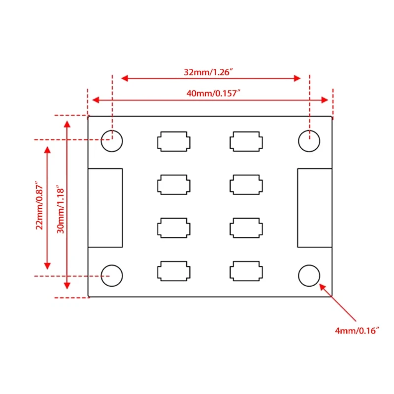 Tl-smoother V1.0 Addon Module for 3D Pinter Stepper Motor Drive Filter for mk8 I3 Ender 3 Pro 4 Sets