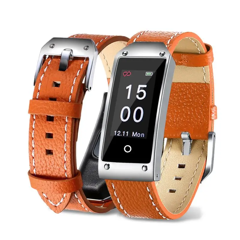 Y2 Plus Color Screen Blood Pressure Heart Rate Fitness Tracker Smart Watch Sports Wristband for Men Women and Kids (Orange)
