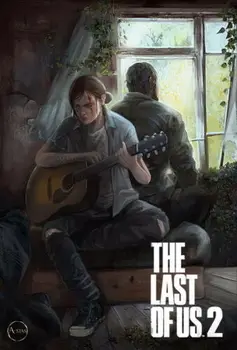 

The Last of Us 2 - Part II Ellie Zombie Survival Horror Game Art print Silk poster Home Wall Decor
