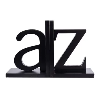 

1pcs Simple Creative Home Decor Durable Supporting Letters Bookend Desktop Bookend Funny Bookend For Study Room Home School