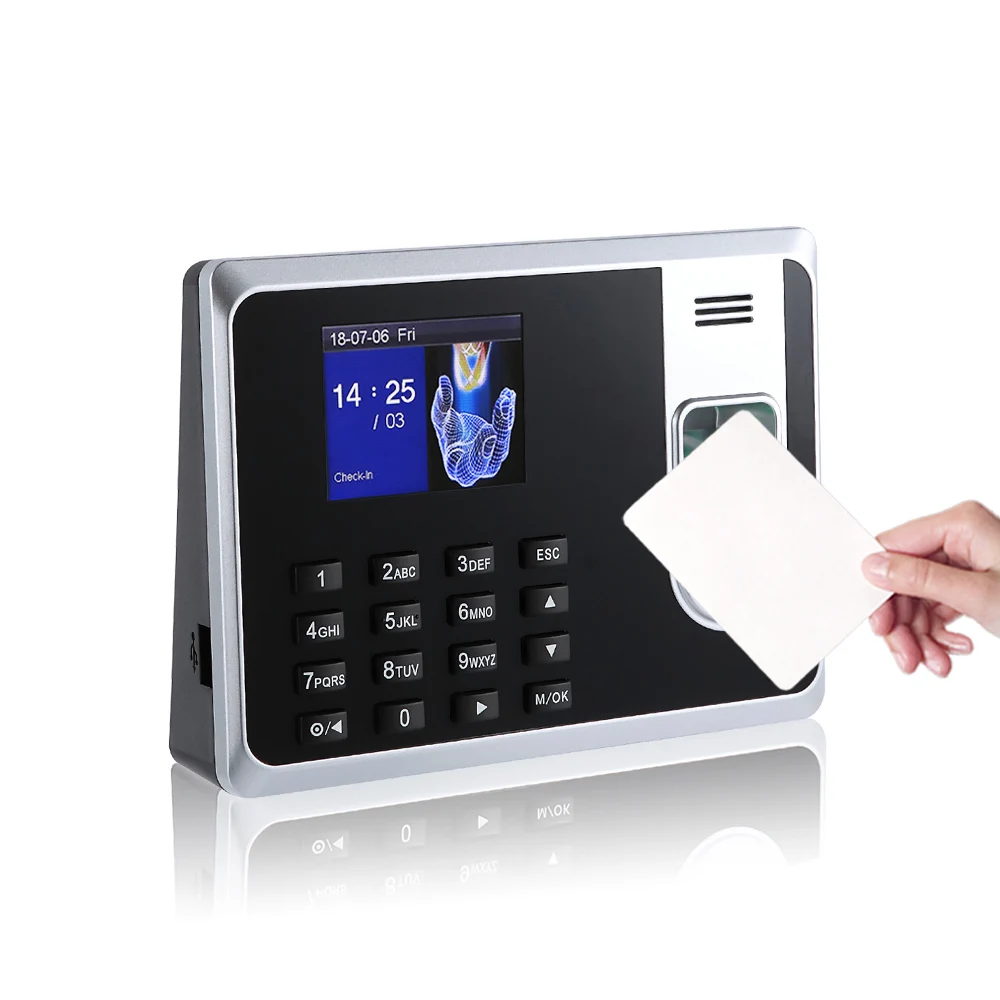 New Latest Firmware Auto Electronic ADMS Time Management Equipment Unit +USB Disk TCP/IP Fingerprint Scanner KA88-A