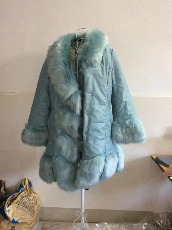 6XL Зима Осень Женская куртка пальто кожаные лисы пальто искусственный мех куртка Женская Офисная длинная легкое пальто casacos Y716
