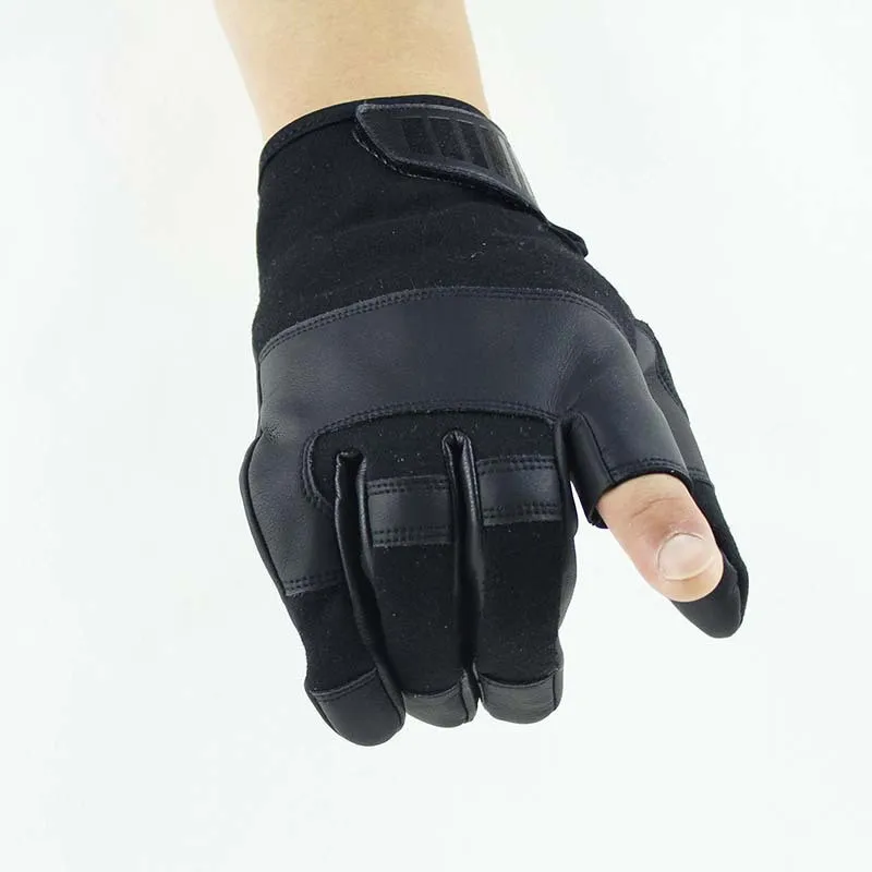 

Outdoor Sport Fishing Gloves Rubber Hard Knuckle Military Protection Army Bicycle Combat Tactical Glove