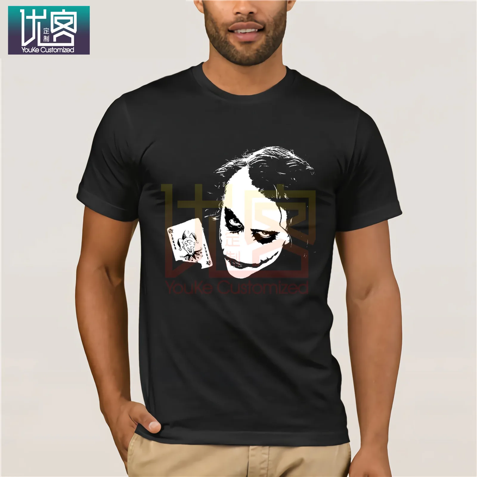 Batman The Dark Knight Joker Why So Serious tops O Neck Cotton Tees Vintage Crew Funny Tops T Shirt |