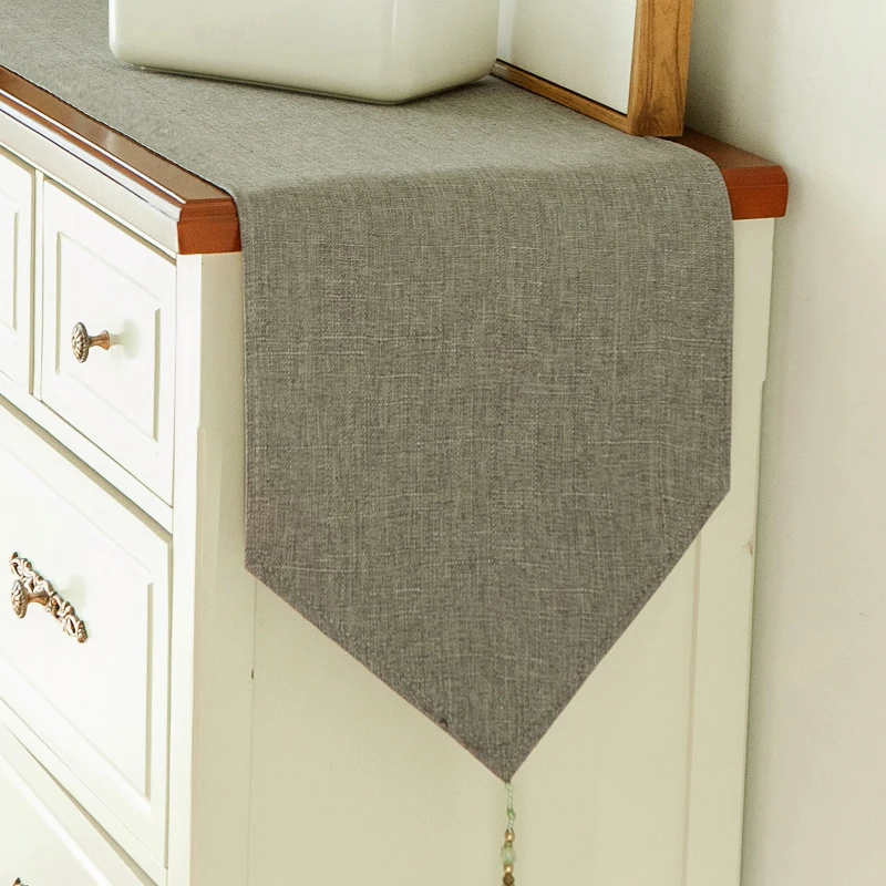 Modern Simple Table Flag American Long Strip Coffee Table Table Cloth Fabric Nordic Shoe Cabinet TV Cabinet Cover Towel Chinese