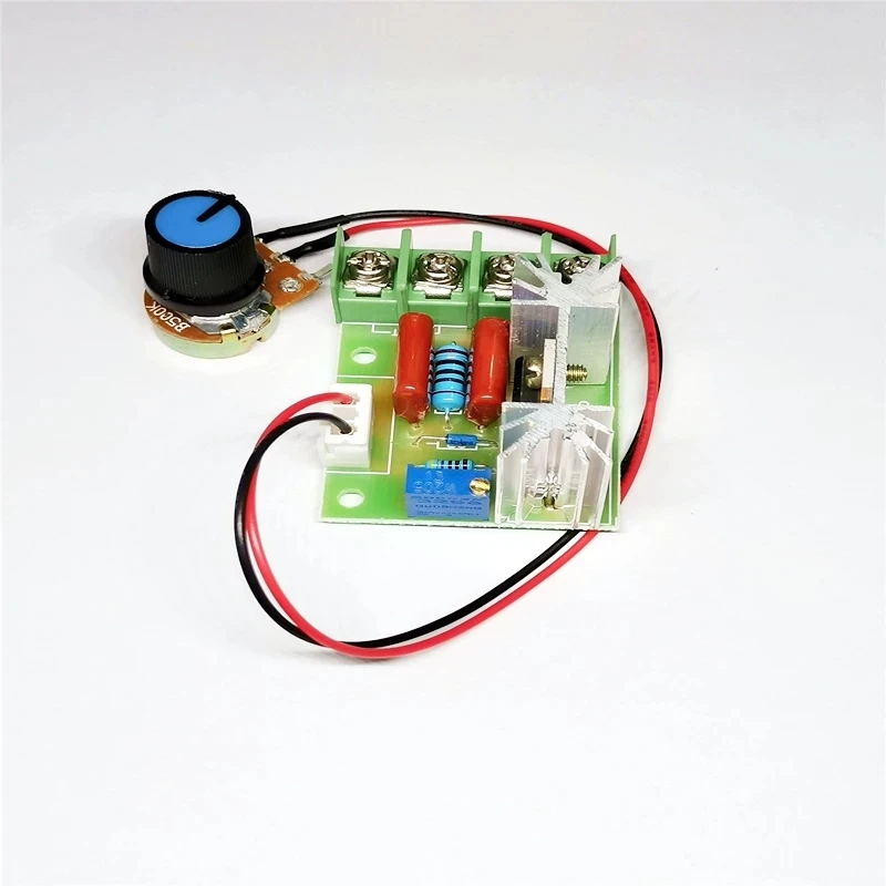 High-Power 220V 2000W AC Motor Speed and Voltage Regulator with Dimming Functionality