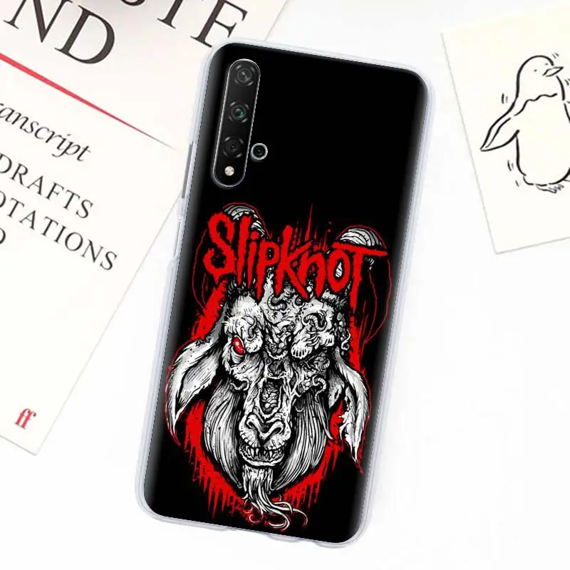 Slipknot Rock Phone Case for Honor 8X 9X 8A Pro 8C 8S Play 3e Honor 20 Pro 10 20 Lite 20i Hard Cover