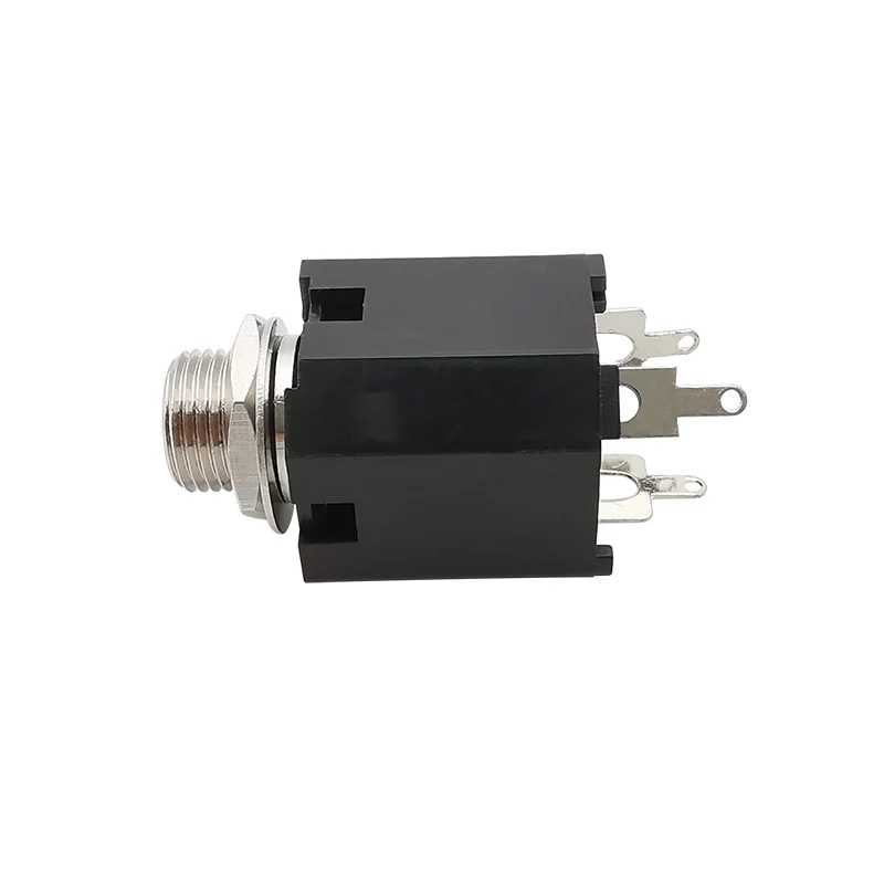PJ-612A 6.35mm Female Jack Connector 3 Pin 6.35mm 1/4 Inch Jack
