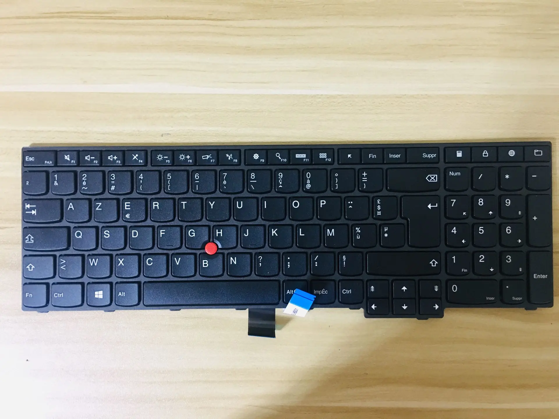 Новая клавиатура для lenovo ThinkPad W540 W541 W550s T540 T540p T550 L540 латинский/испанский/французский/немецкий макет - Цвет: Черный