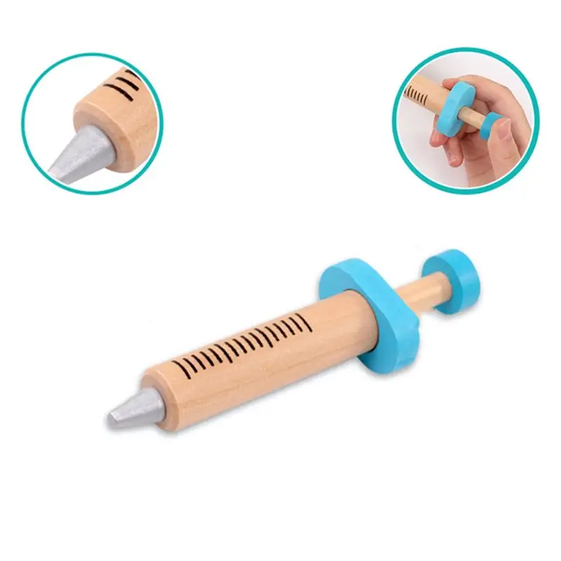 Jogar de Madeira Brinquedos para Crianças o Envio Gratuito de Crianças Doutor Brinquedos Role-playing Jogos Fingir Kit Médico Conjunto Jogar 11 High Quality Brinquedos e hobbies