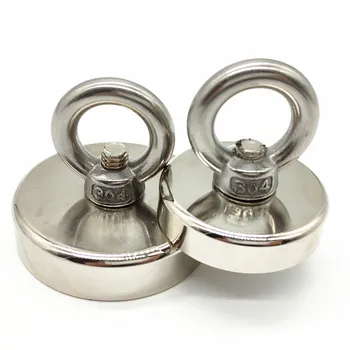 

9 Szie Fishing Magnet Salvage Fishing Hook Magnets Imanes Strongest Permanent Powerful Magnetic Super Strong Pot Search Magnet