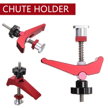

Woodworking T-track Clamp Set Aluminum Alloy Quick Acting Hold Down T-slot T-track Clamp Set Woodworking Clamp Tool Accessory