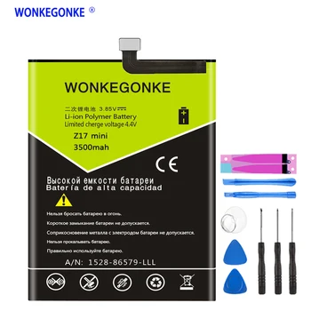 

WONKEGONKE Li3929T44P6h796137 Battery For ZTE Nubia Z11miniS Z11 miniS NX549J Z17mini Z17 mini NX569H NX569J Battery