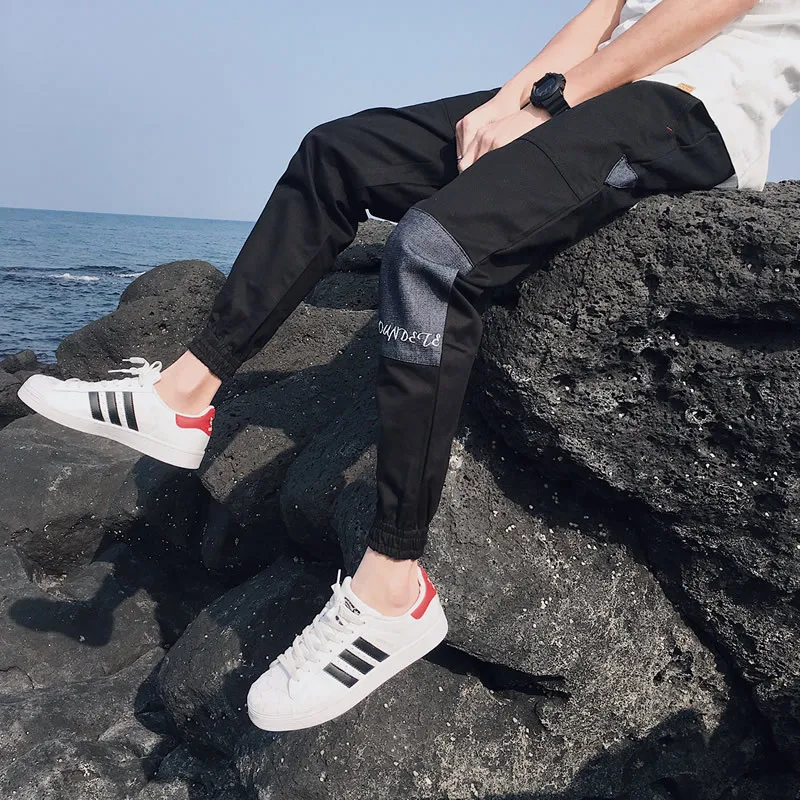 

Hong Kong Style Economic 088-k17137-p50 100% Cotton Autumn Clothing Large Size Skinny Pants Casual Pants Men's Trousers