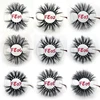 Mikiwi Free custom Logo 25mm lashes 30/50/100/200 Wholesale Glitter Paper  Square case packaging Label Makeup Box Mink Lashes 3