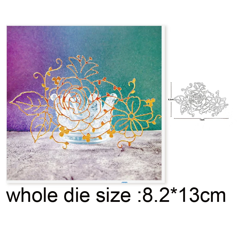 

metal cutting dies cut die mold frame Flower hollow Scrapbook paper craft knife mould blade punch stencils dies