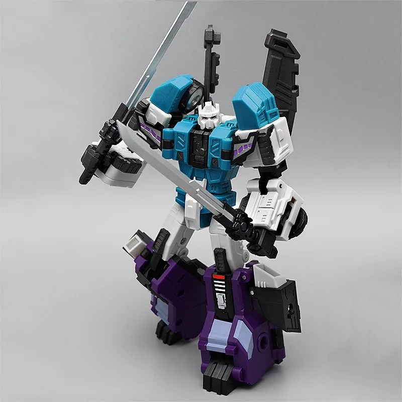

MFT Transformation Toy Jingang Mf-27dmh Sixshot Pioneer Series Ninja Staff Armoured Car Jets