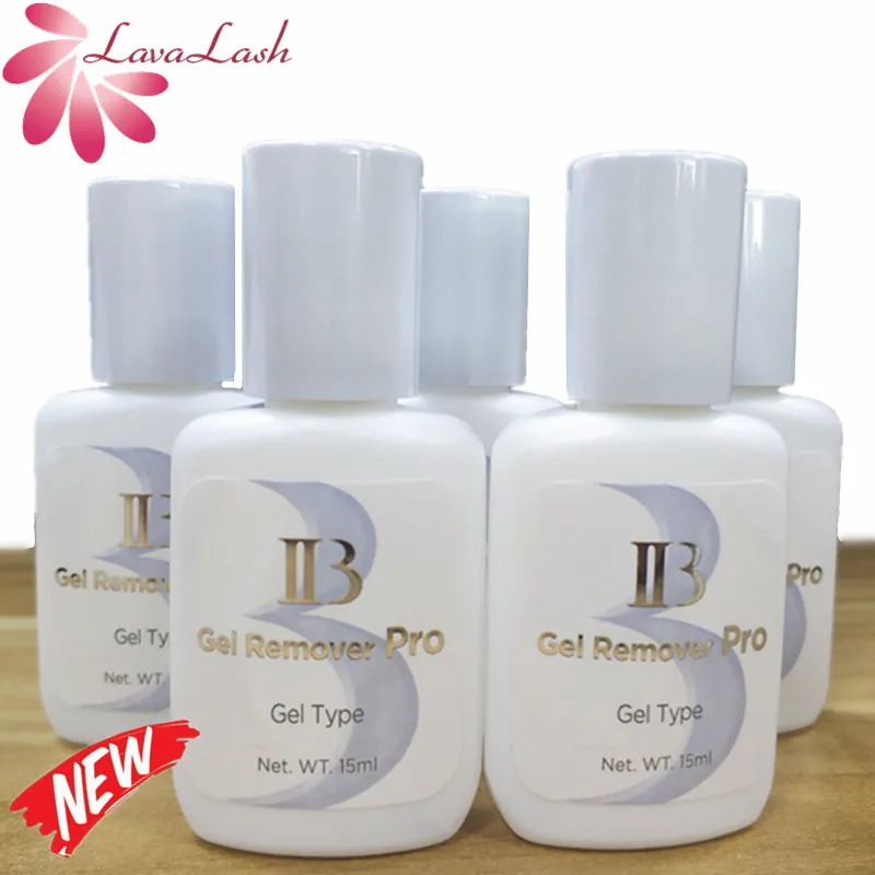 5 бутылочек ibeauty Korea Original 15 мл IB Clear Gel Remover Pro для наращивания ресниц клей инструмент