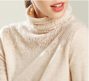 

2020 Knitted Women high-neck Sweater Pullovers spring Autumn Basic Women Sweaters Pullover Slim Fit Black cheap top women