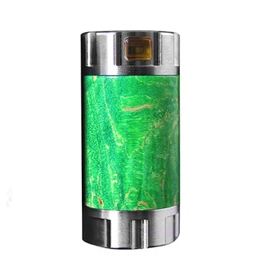 SS-Green Original Ultroner Mini Stick 18350 Mech Mod 24mm Diameter Powered By Single 18350 Stabilized Wood Vs Shogun Drag 2 Vape Mods - Цвет: SS-Green