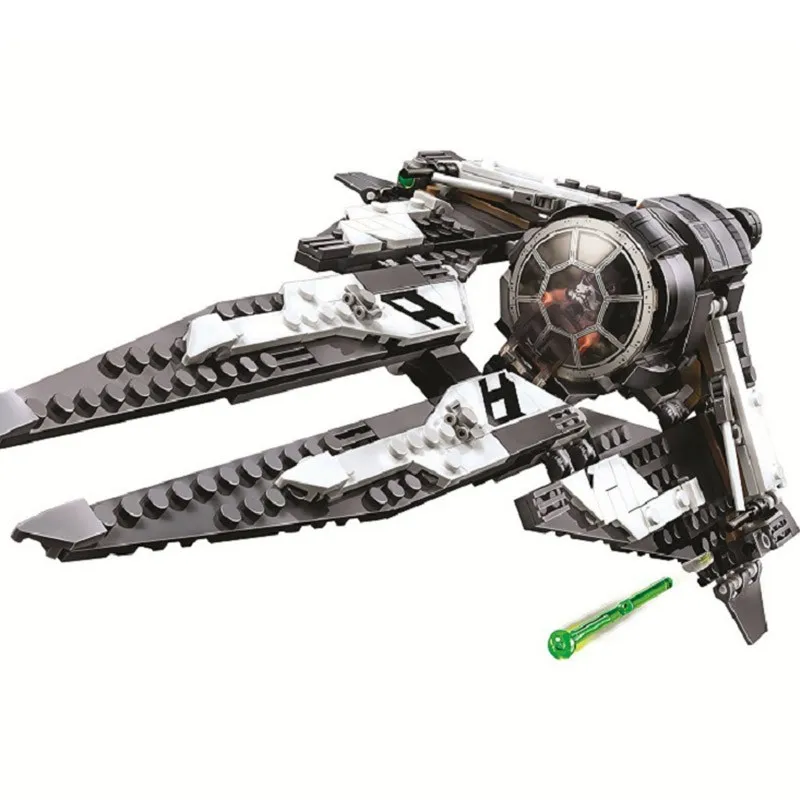 

Star 2019 Wars Black Ace TIE Interceptor Lepinblocks Toys Lepining Set Bricks Models & Building Blocks Toys for Children