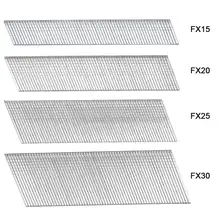 3200 pcs 공기 못 박는 사람 손톱 철 아연 도금 된 공압 못 총 스테이플러 손톱 손톱 철(China)
