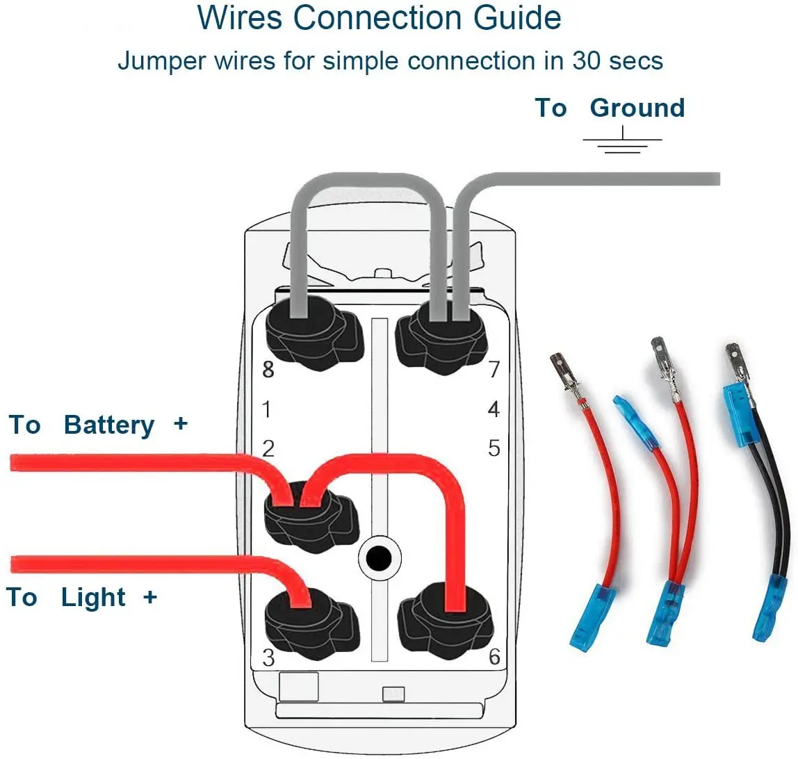 Nilight 5 Pin Rocker Switch Wiring Diagram