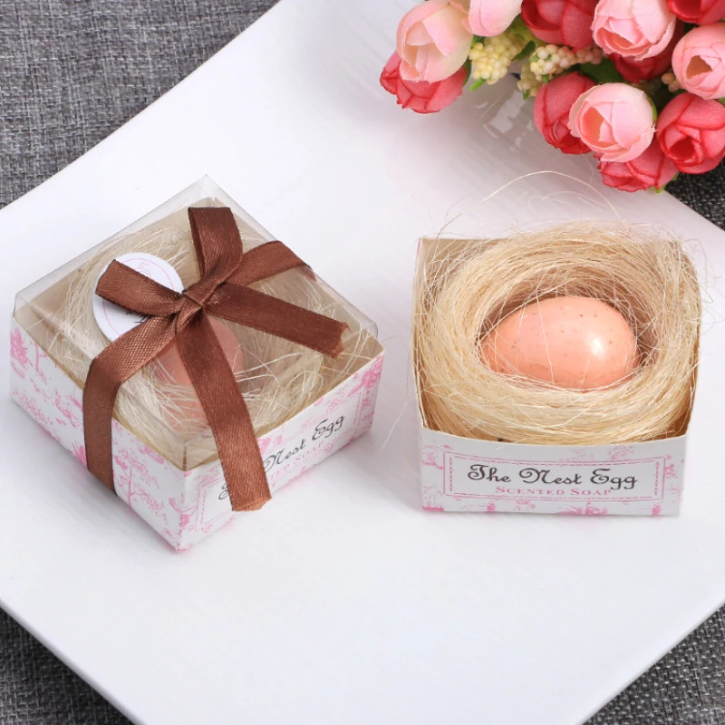 Cute Shape Small Boxed Soap Handmade Soap Boxes Party Present Gift Packaging Box Sweet Birthday Dragees Wedding Favor Box TSLM1