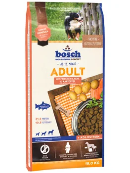 

BOSCH BOSCH ADULT LACHS & KARTOFFEL for adult dogs of all breeds with salmon and potatoes