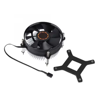 

Aluminum CPU Cooler Cooling Fan Heat Sink Silent Cooler for Intel Core2 Duo LGA775 E6850 for Intel Pentium 4 LGA775 550/551/653