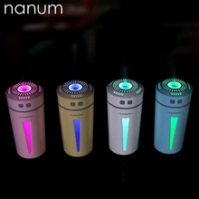 Аромат диффузор для эфирных масел, счастливый Cup Humidifier 260 мл Воздухоочистители светодиодный ночной Светильник USB мини-распылитель, распылитель Автомобильный увлажнитель воздуха