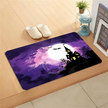 

FG&95 Custom happy Halloween night 05 Doormat Home Decor Door mat Floor Mat Bath Mats foot pad F-h718nb-95w