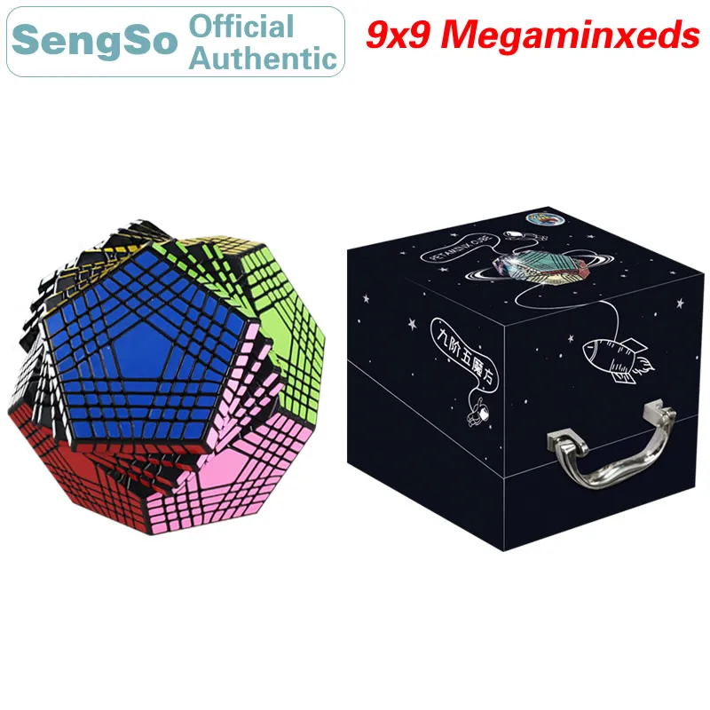 

ShengShou Megaminxeds 9x9x9 Magic Cube Petaminxeds 9x9 Cubo Magico Professional Neo Speed Cube Puzzle Antistress Fidget Toys kid