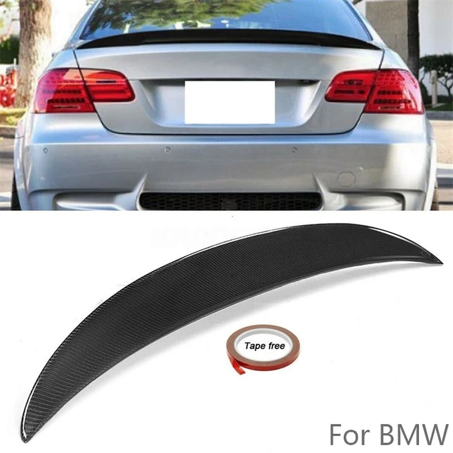 Carbon Fiber High Kick Trunk Spoiler BMW E92 Coupe 328i 335i M3 Wing Lip CF  2dr