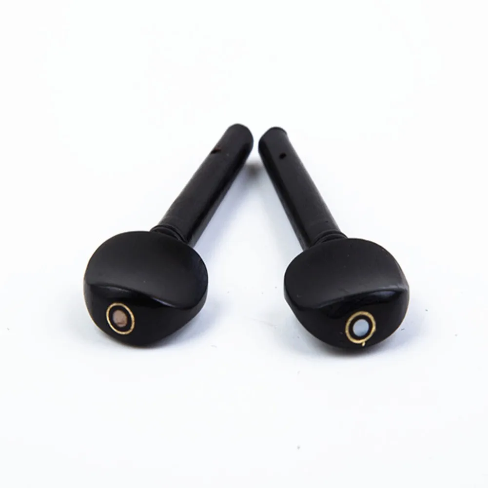 

4pcs/pack Ebony Violin Pegs Various Sizes And Types To Choose From Designed For 2/1 4/1 4/3 4/4 8/1 Violins Replacement Parts