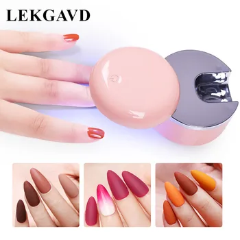 

Portable LED CCFL Nail Dryer Curing Lamp Machine for UV Gel Nail Polish Mini Dryer Lamp Led Rainbow Lamp 3W UV Electric 90g
