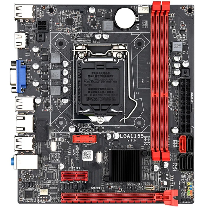 

B75 Lga1155 Motherboard Desktop Motherboard SATA3.0 USB3.0 Intel B75 Desktop Used LGA1155 for I3 I5 I7 CPU Support Ddr3 Memory