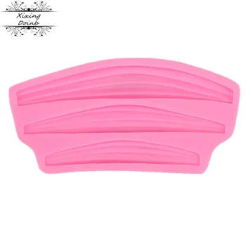 

1Pcs Ribbon decoration lace, silicone soft candy mold cake decorating tool candy chocolate Soft Candy Mold
