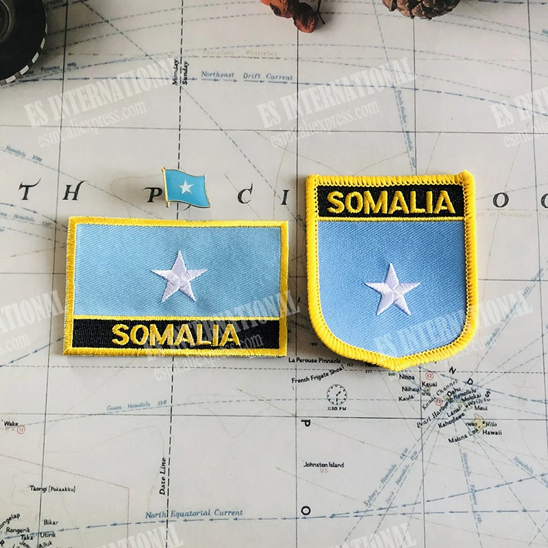 Somaliland Flag Stickers In 5 Sizes Birthday Party Gift Bag Sticker - Foto 12