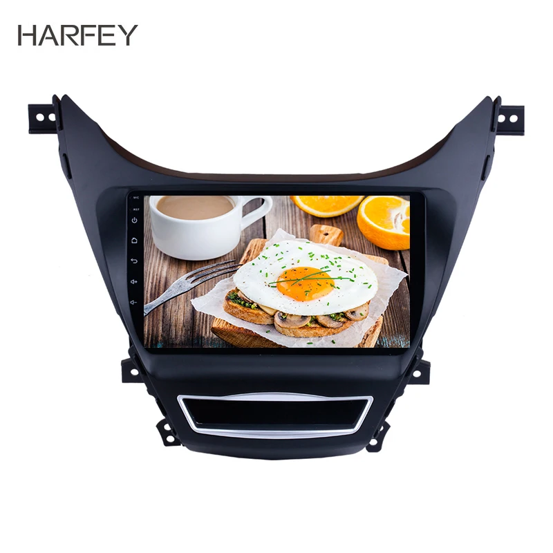 

Harfey Multimedia Player for 2012 2013 2014 Hyundai Elantra 9" Radio Bluetooth Navigation Android 8.1 WIFI USB TPMS Carplay SWC
