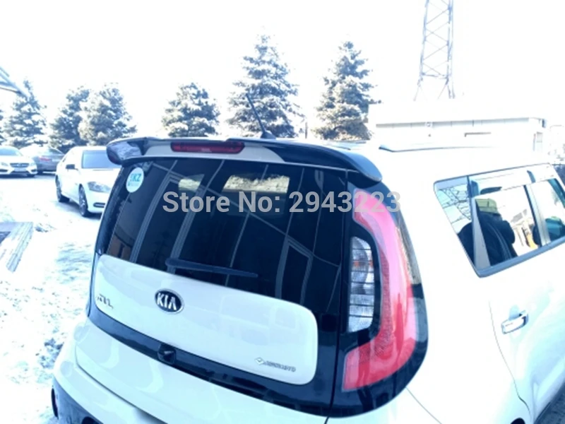 Автомобильный Стайлинг для Kia Soul спойлер 2010 2015 внешний АБС пластик Неокрашенный