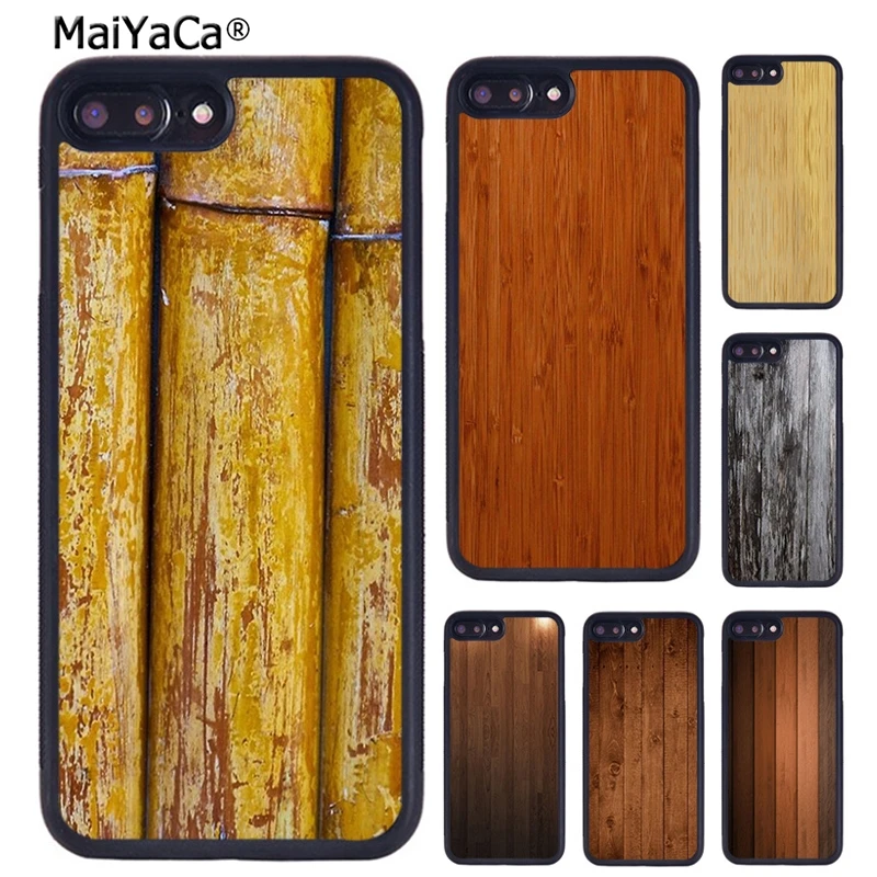 MaiYaCa бамбуковый Деревянный чехол для телефона с узором iPhone X XR XS 11 12 13 Pro MAX 5 6 S 7 8 Plus