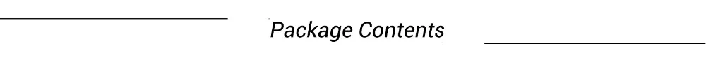 Package Contents